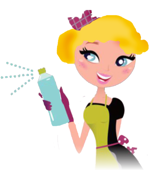 Call For Your Free Estimate - Maid Cleaning Cartoon Clipart (516x640), Png Download