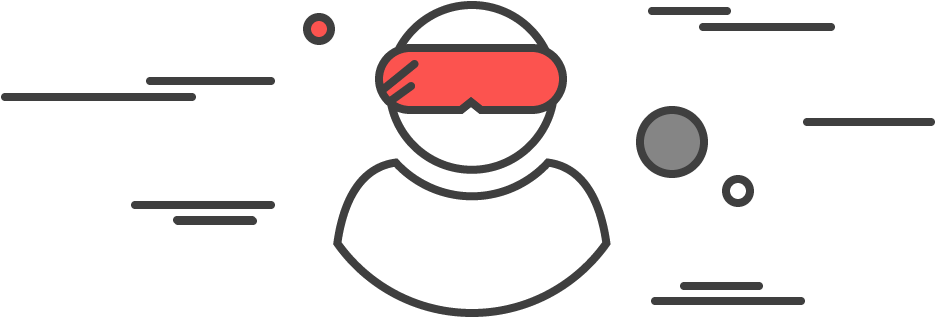 Virtual Reality Clipart (1024x400), Png Download