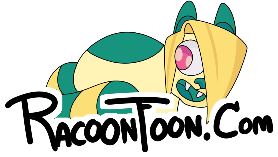 Racoon Toon Logo Clipart (1000x563), Png Download
