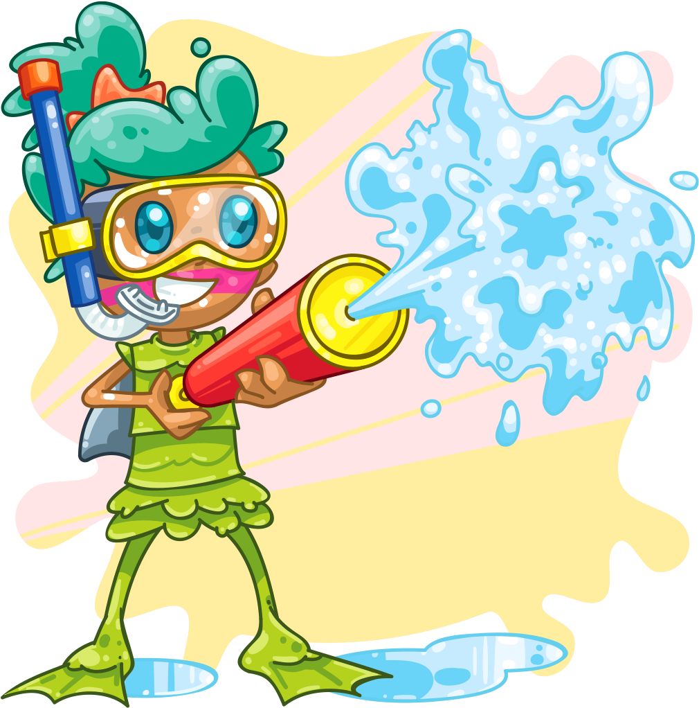 Aquazooka Ambush Aquazooka Ambush Cartoon Clipart Full Size Clipart