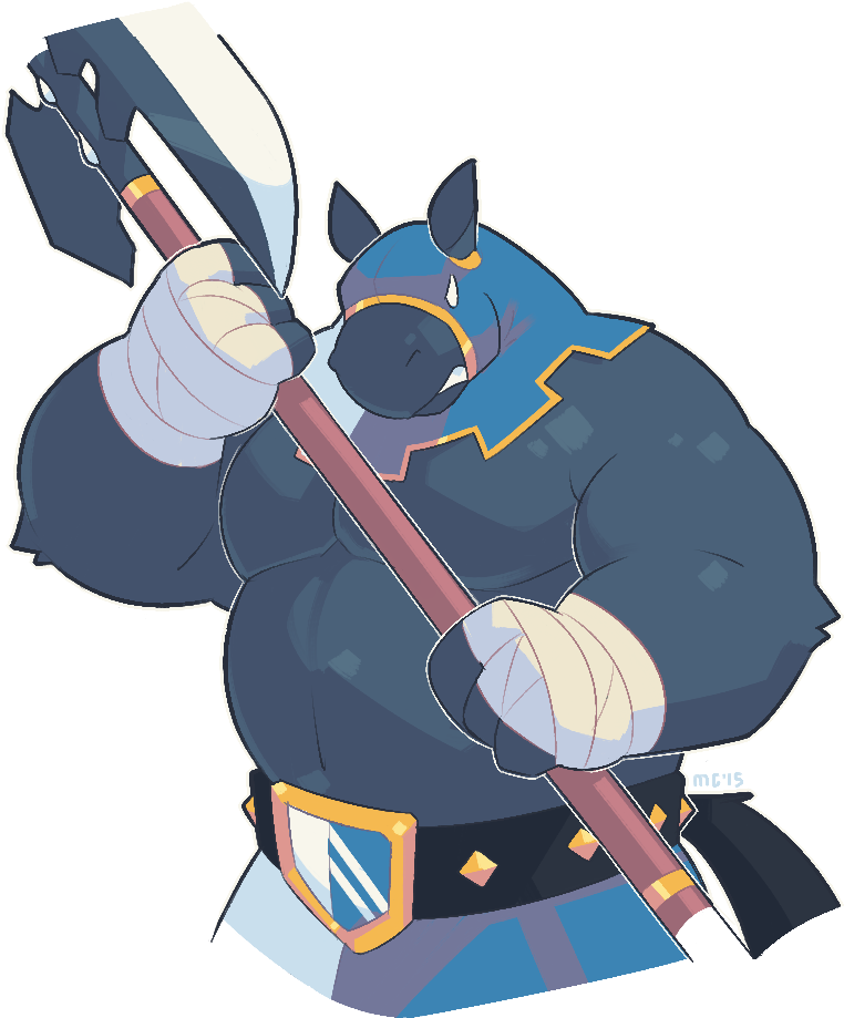 Tea's Ready, Chaps Horse Knight/executioner Character - Cartoon Clipart (777x932), Png Download