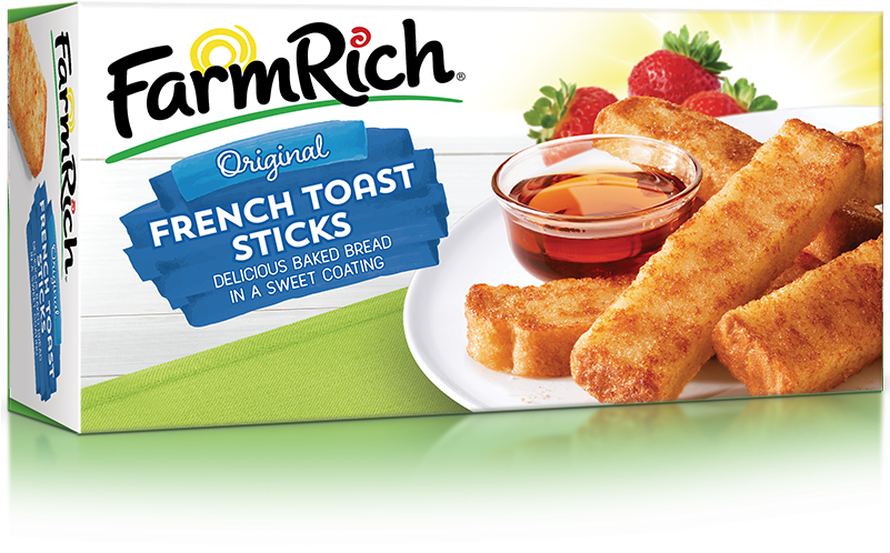 Original French Toast Sticks - Farm Rich French Toast Sticks Clipart (800x800), Png Download
