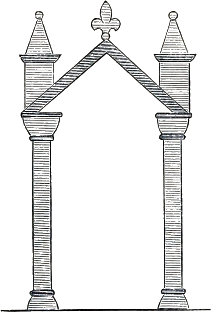 Archaeological Journal, Volume 1, 0045a - Line Art Clipart (714x1060), Png Download