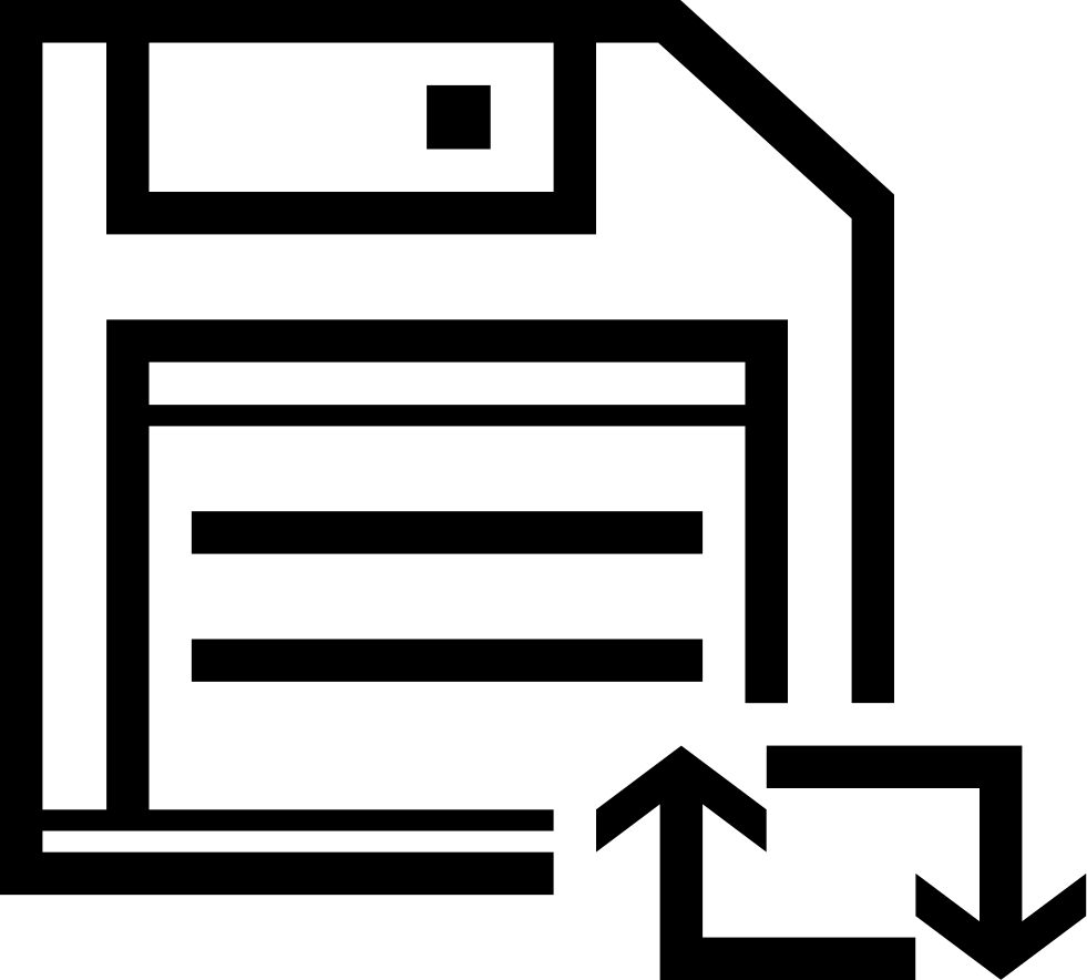 Backup And Recovery Comments Clipart (981x884), Png Download