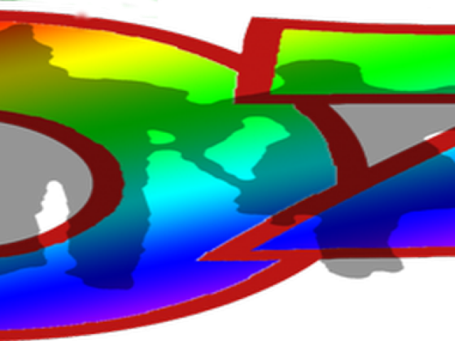 Wizard Of Oz Clipart Rainbow - Graphic Design - Png Download (640x480), Png Download