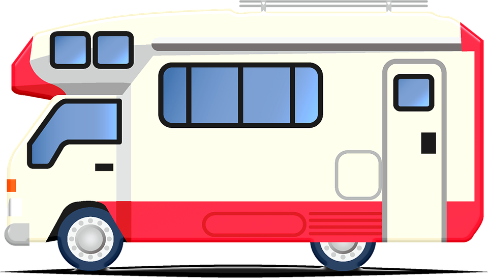 Camper Png Clipart (960x550), Png Download
