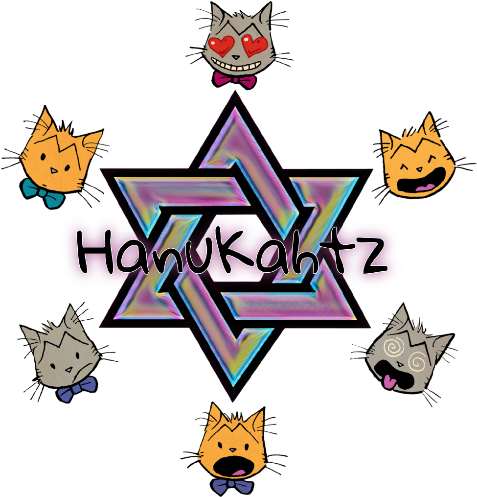 Hanukkah Sticker - Mazel Tov En Hebreo Clipart (1024x1024), Png Download