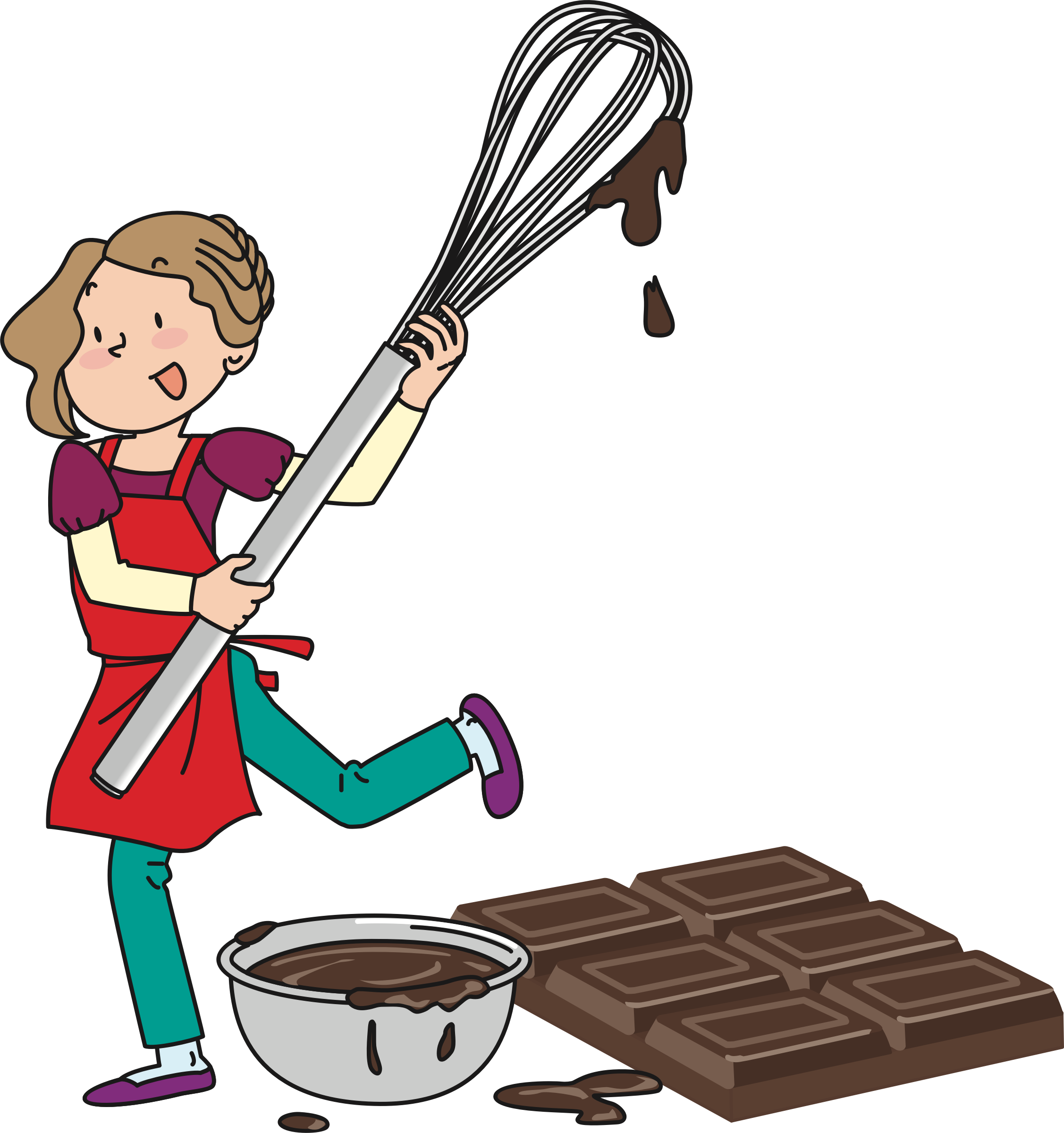 Big Image - Chocolate Clipart (2254x2400), Png Download