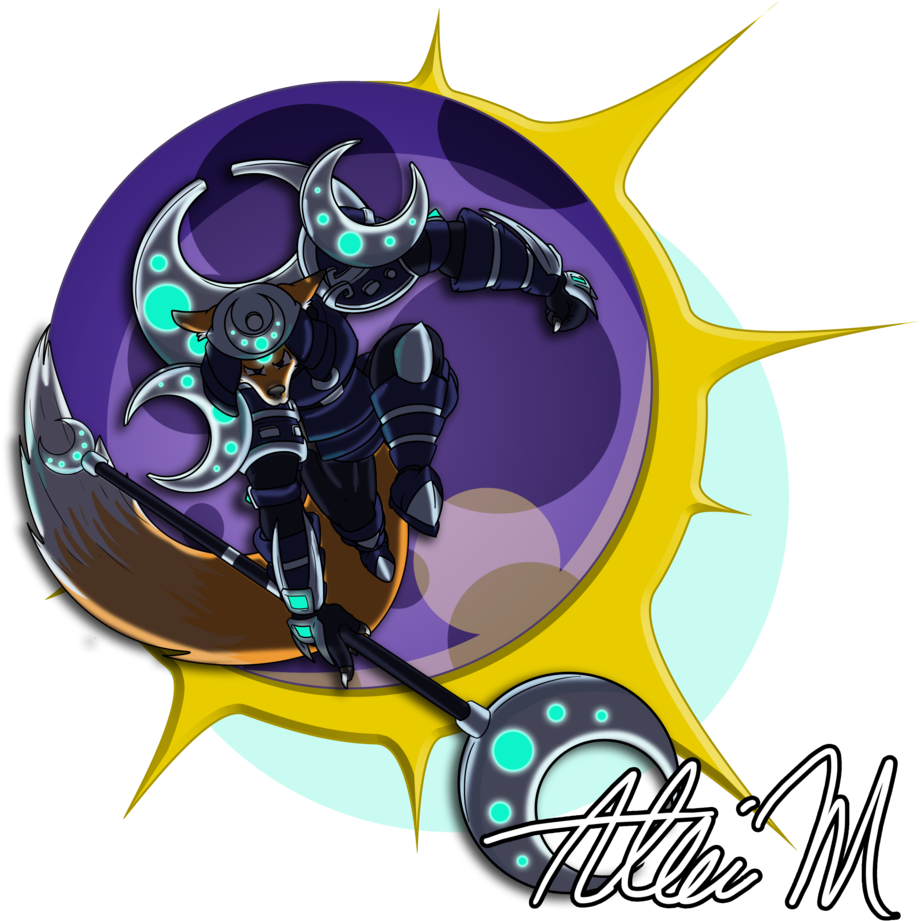 #trove/art Skythevirus Uploaded Defender Of The Eclipse - Graphic Design - Png Download (1024x955), Png Download