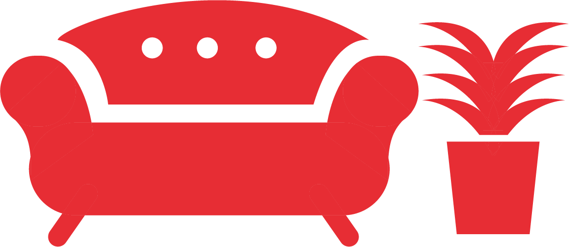 Living Room Clipart (1152x501), Png Download