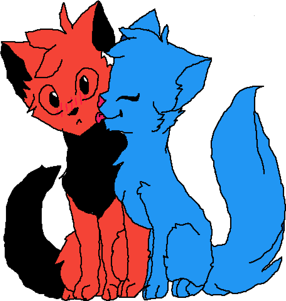 Wolfy X Mason - Illustration Clipart (1000x1000), Png Download