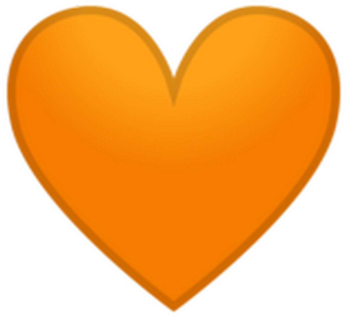 Even If Partick Thistle Come And Go From The Top Flight - Love Heart Icon Orange Clipart (1227x1227), Png Download