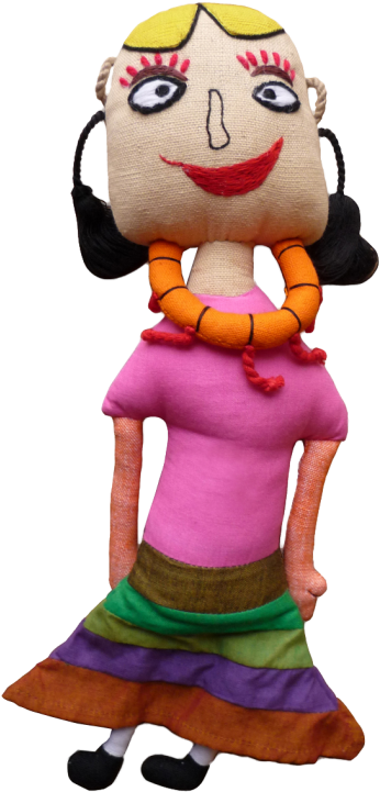 Superheroes A Doll - Cartoon Clipart (960x720), Png Download