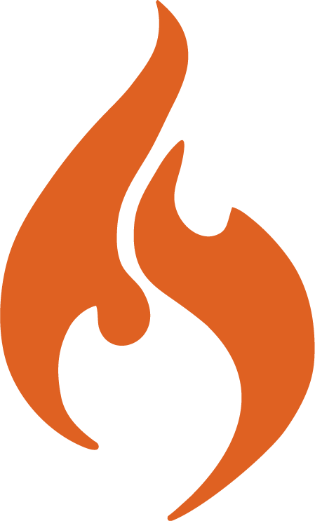 Clipart Flames Jpeg - Png Download (449x743), Png Download
