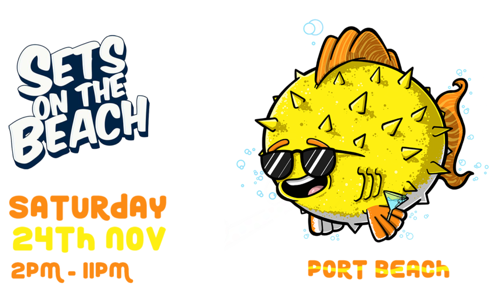 Sets On The Beach Clipart (1024x599), Png Download