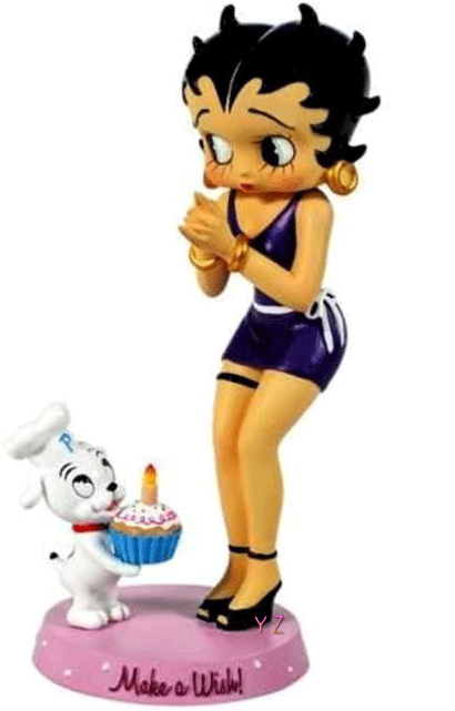 Betty Boop Makea Wish - Collectable Clipart (640x640), Png Download