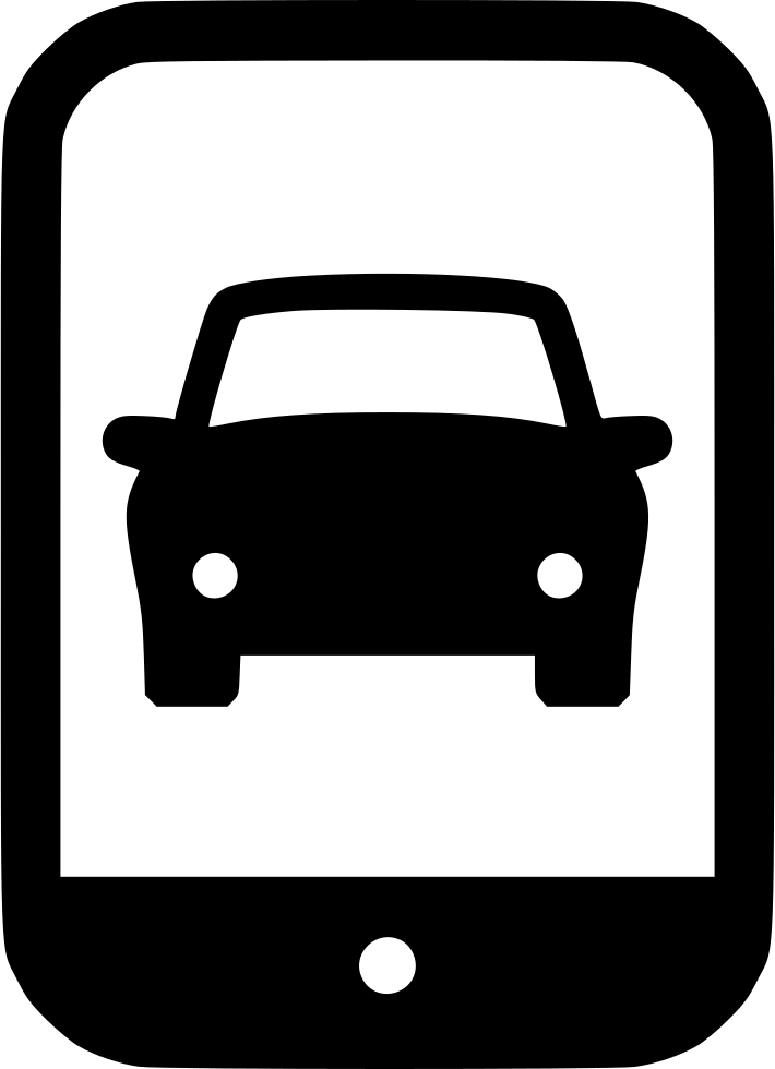 Png File - Car Icon Blue Png Clipart (710x980), Png Download