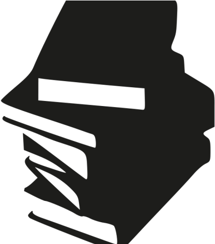 Silhouette Clipart Book - Book Silhouette - Png Download (640x480), Png Download