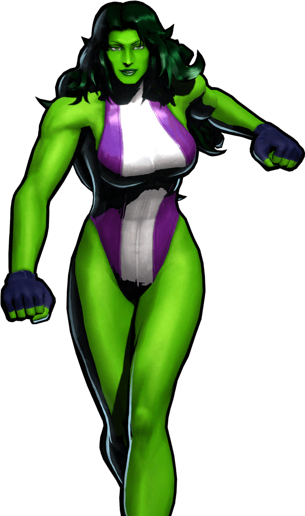 She Hulk Png Clipart (1024x1024), Png Download