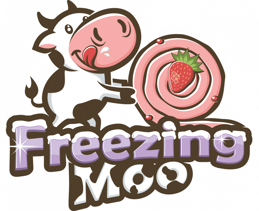 Moo Business Cards Phone Number Pricing - Freezing Moo Logo Clipart (1084x885), Png Download