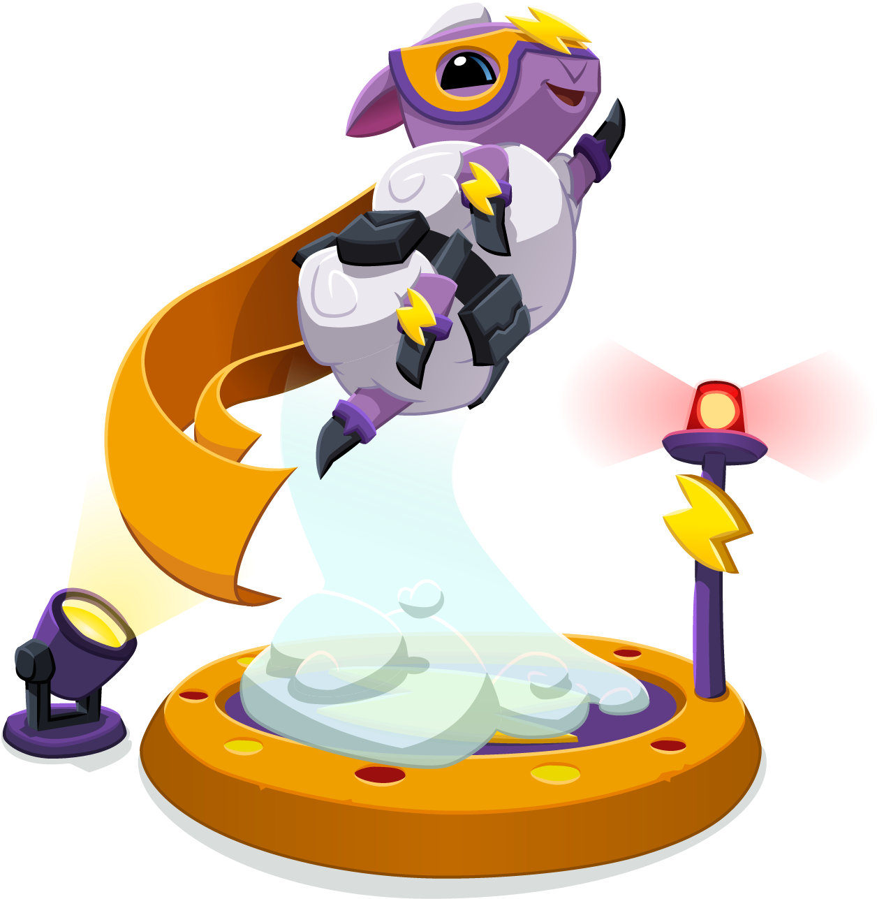 Animal Jam Flower Crown Clipart - Cartoon - Png Download (1388x1388), Png Download