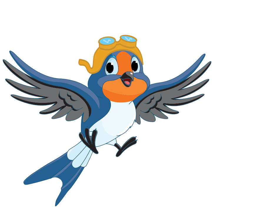 With Act On Board, Flying Charity Takes Off - Parrot Clipart (1000x800), Png Download