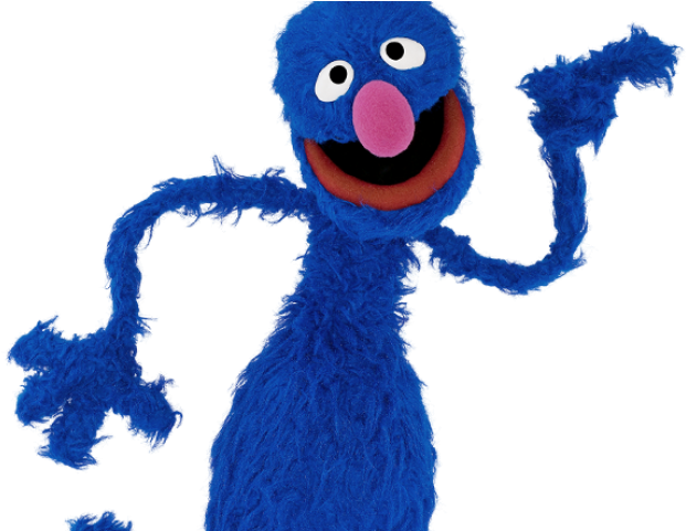 Sesame Street Clipart Grover - Grover Sesame Street Png Transparent Png (640x480), Png Download