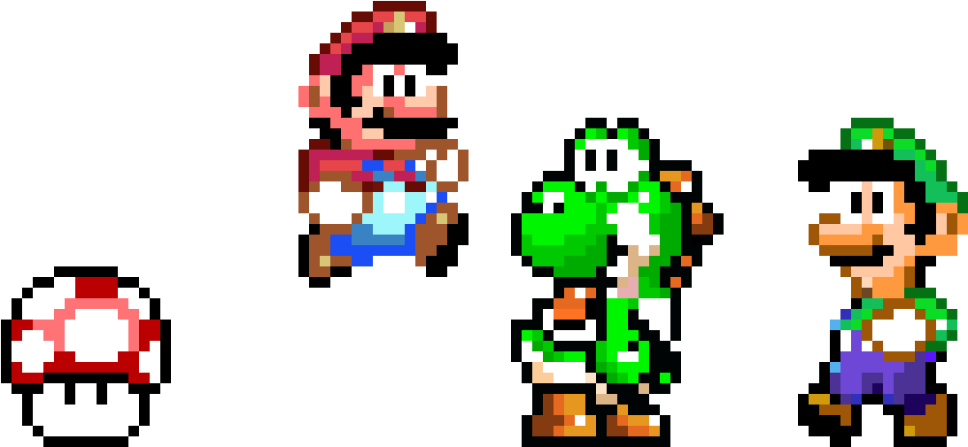 Super Mario World - Mario Clipart (1368x684), Png Download