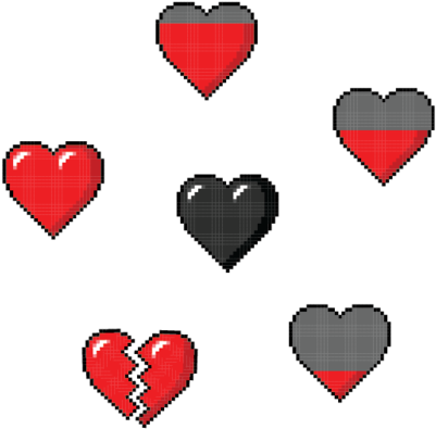 Heart Tattoo Pack - Fodbold Lampe Nat Clipart (590x590), Png Download