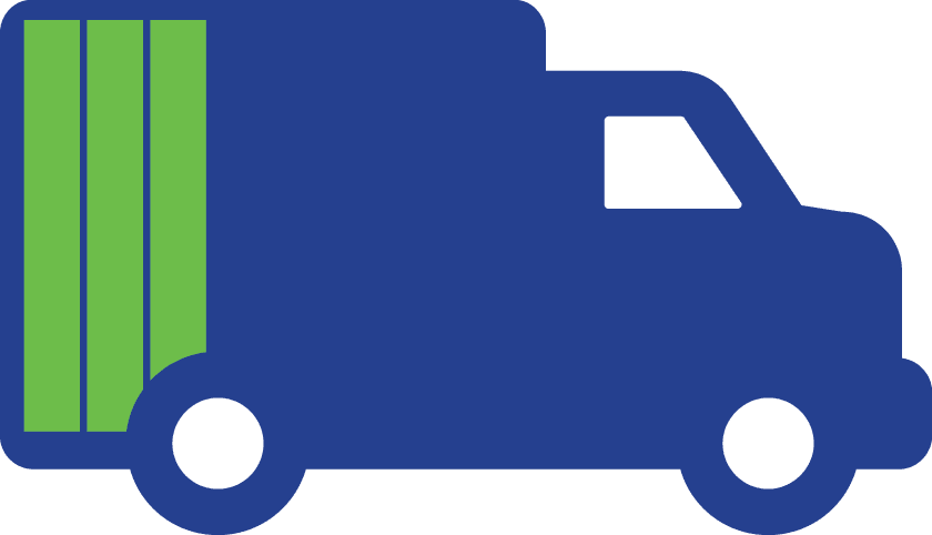 ⅜ Truck Clipart (840x482), Png Download