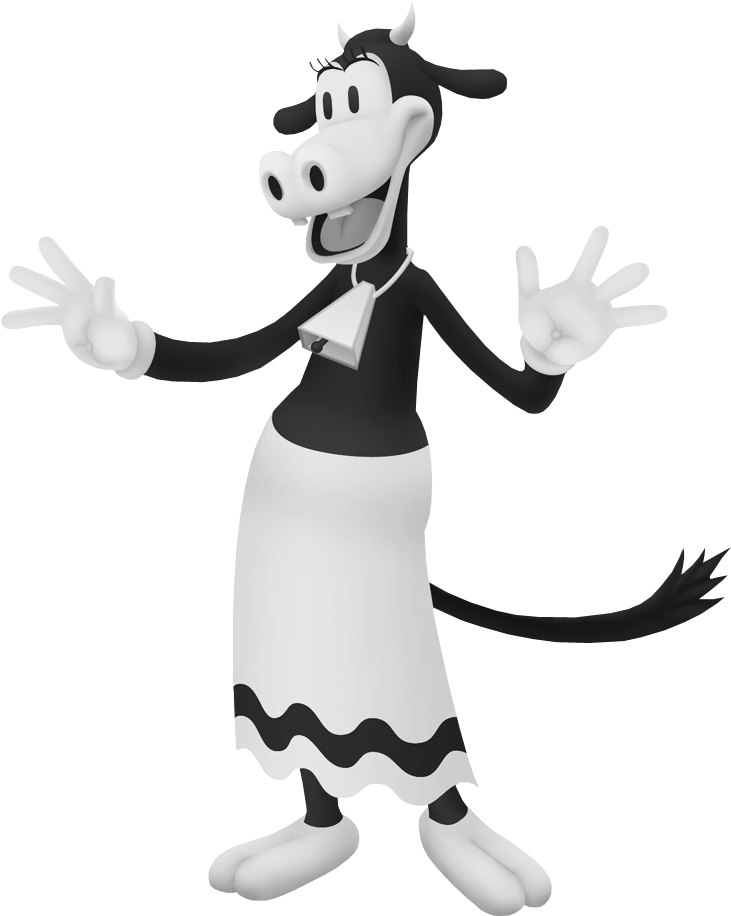 Clarabelle Cow Clipart (932x968), Png Download
