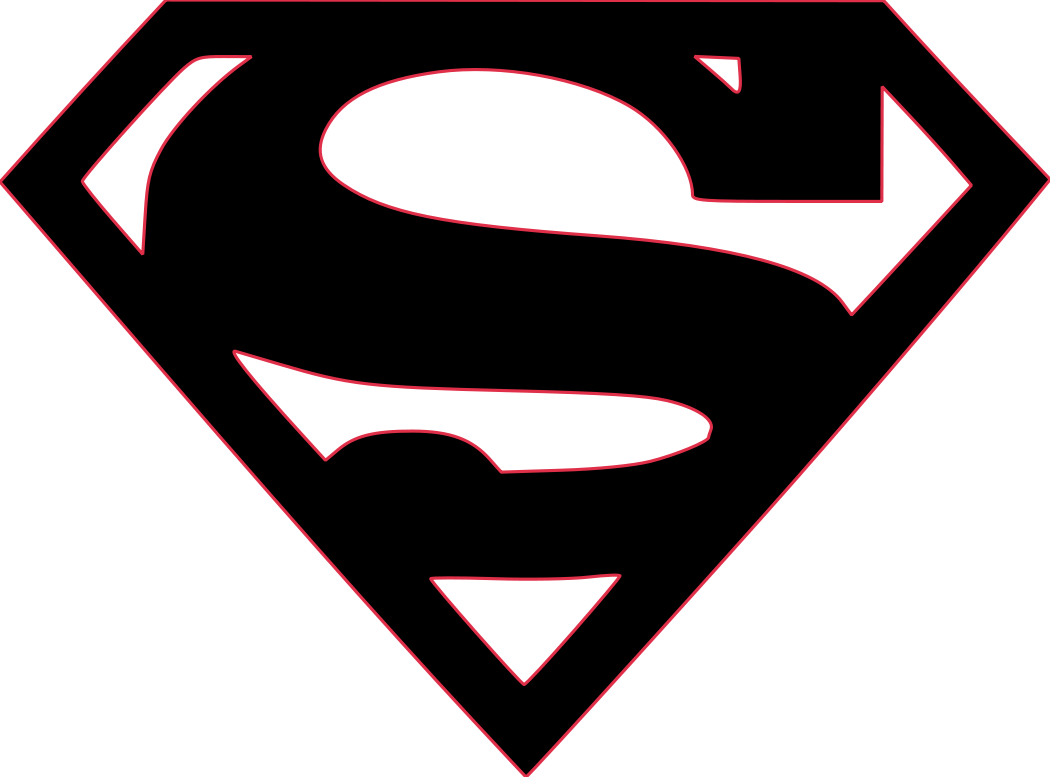 Superman Logo Clipart - Png Download (1050x777), Png Download