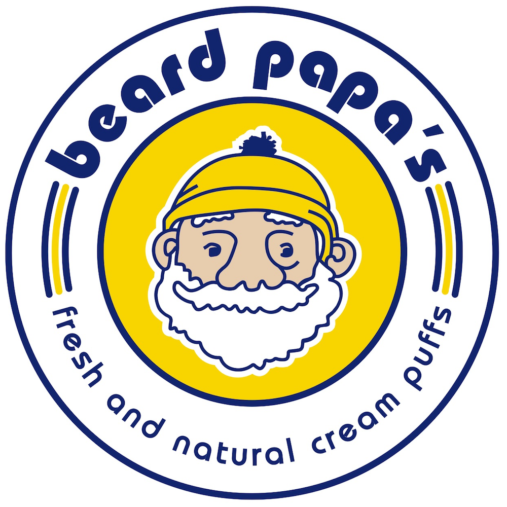 Beard Papa Logo Png Clipart (1000x1000), Png Download