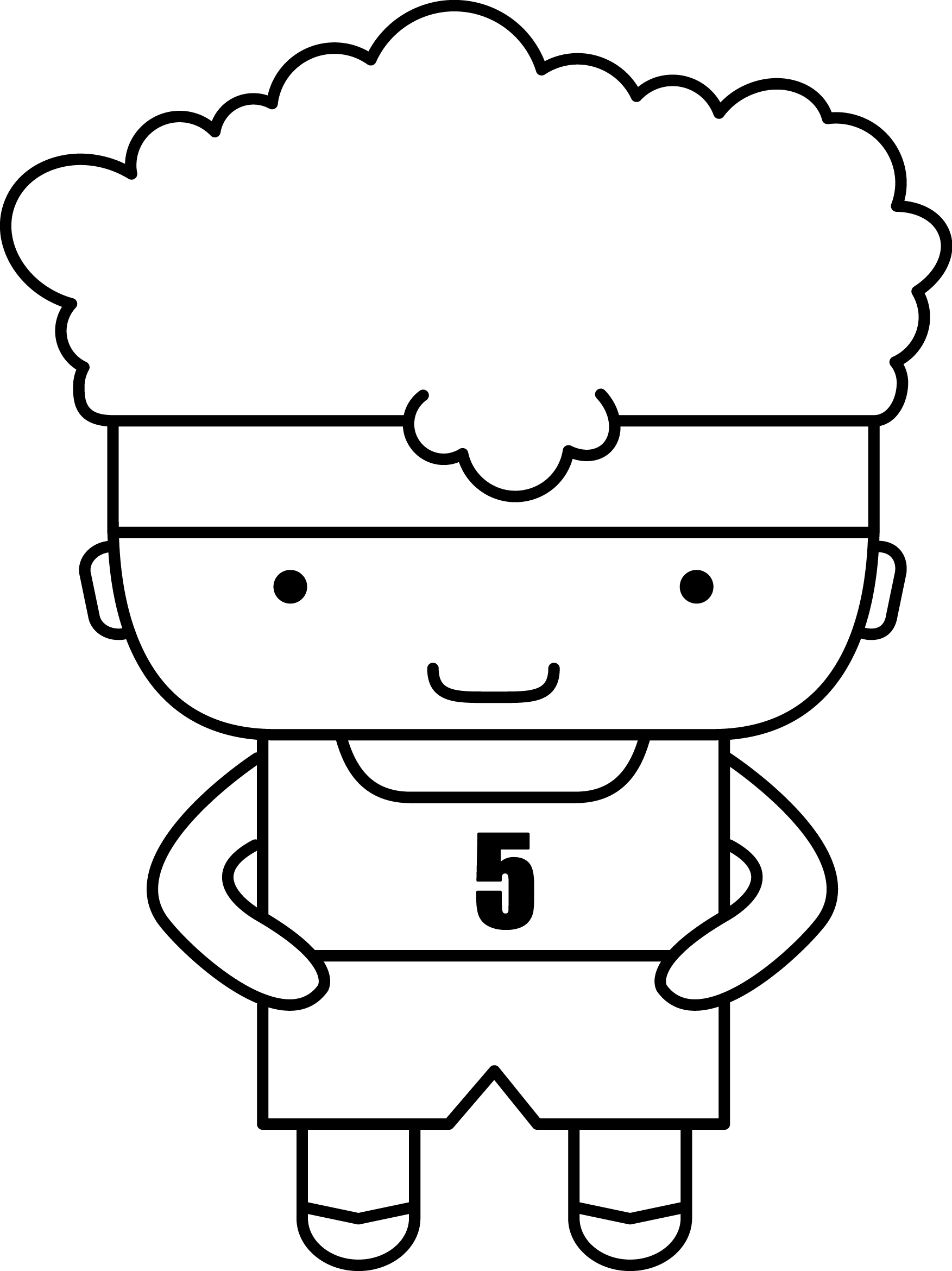 1753 X 2340 4 - Line Art Clipart (1753x2340), Png Download