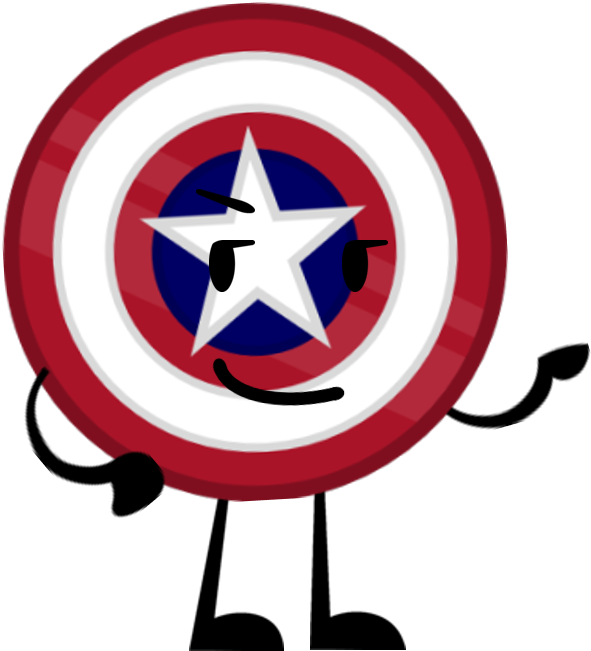 Captain America Shield - Super Hero Ideas Of Rooms Clipart (615x663), Png Download