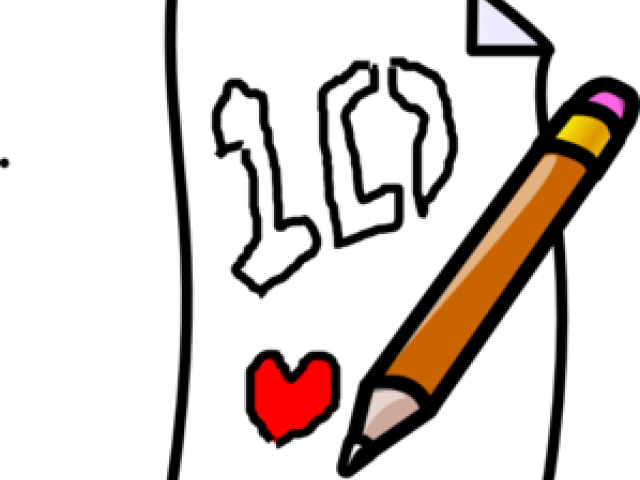 Direction Clipart Clip Art - Pencil Drawing On Paper - Png Download (640x480), Png Download