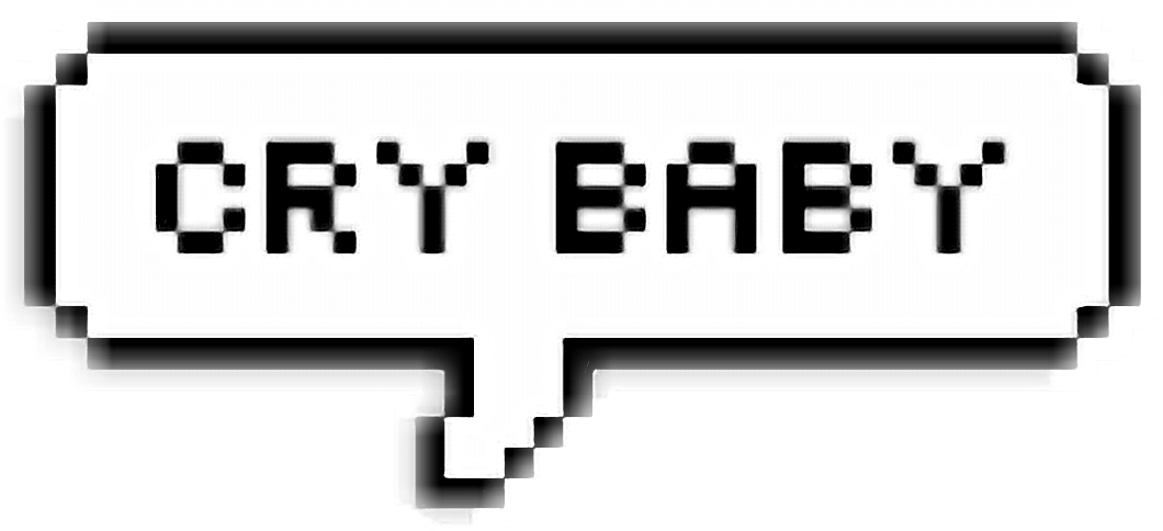 Ballon Balaozinho Cry Crybaby Baby Freetoedit - Quotes Clipart (1060x484), Png Download