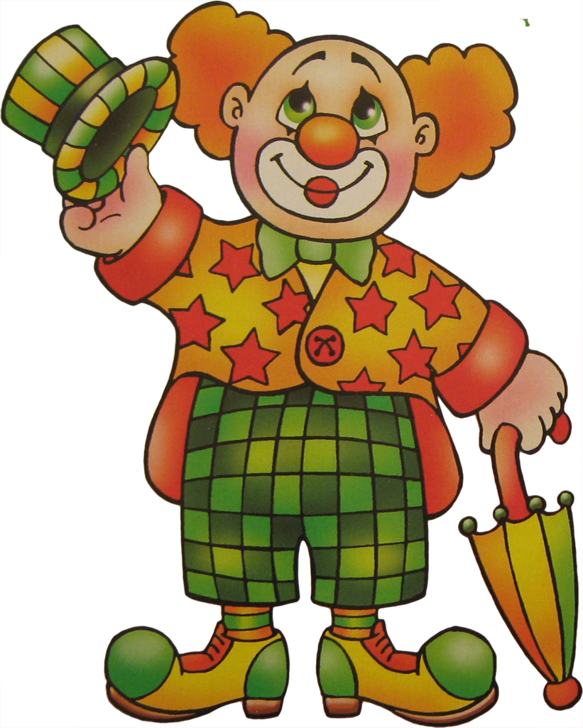 Tubes Clown - Cartoon Clipart (600x748), Png Download