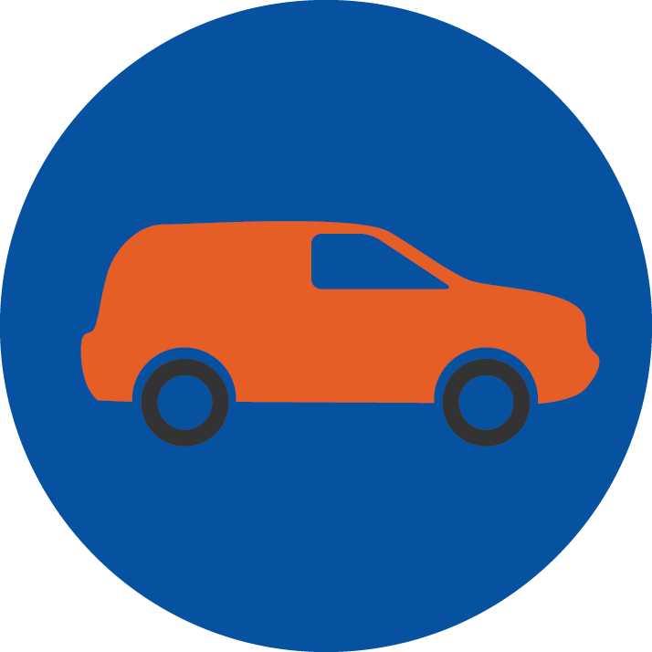 Compact Van Clipart (714x714), Png Download