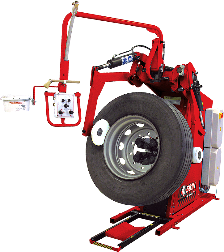 Flipping Tires May Sound Like A Good Workout For Some - R560 Mobile Tire Changer Clipart (756x850), Png Download
