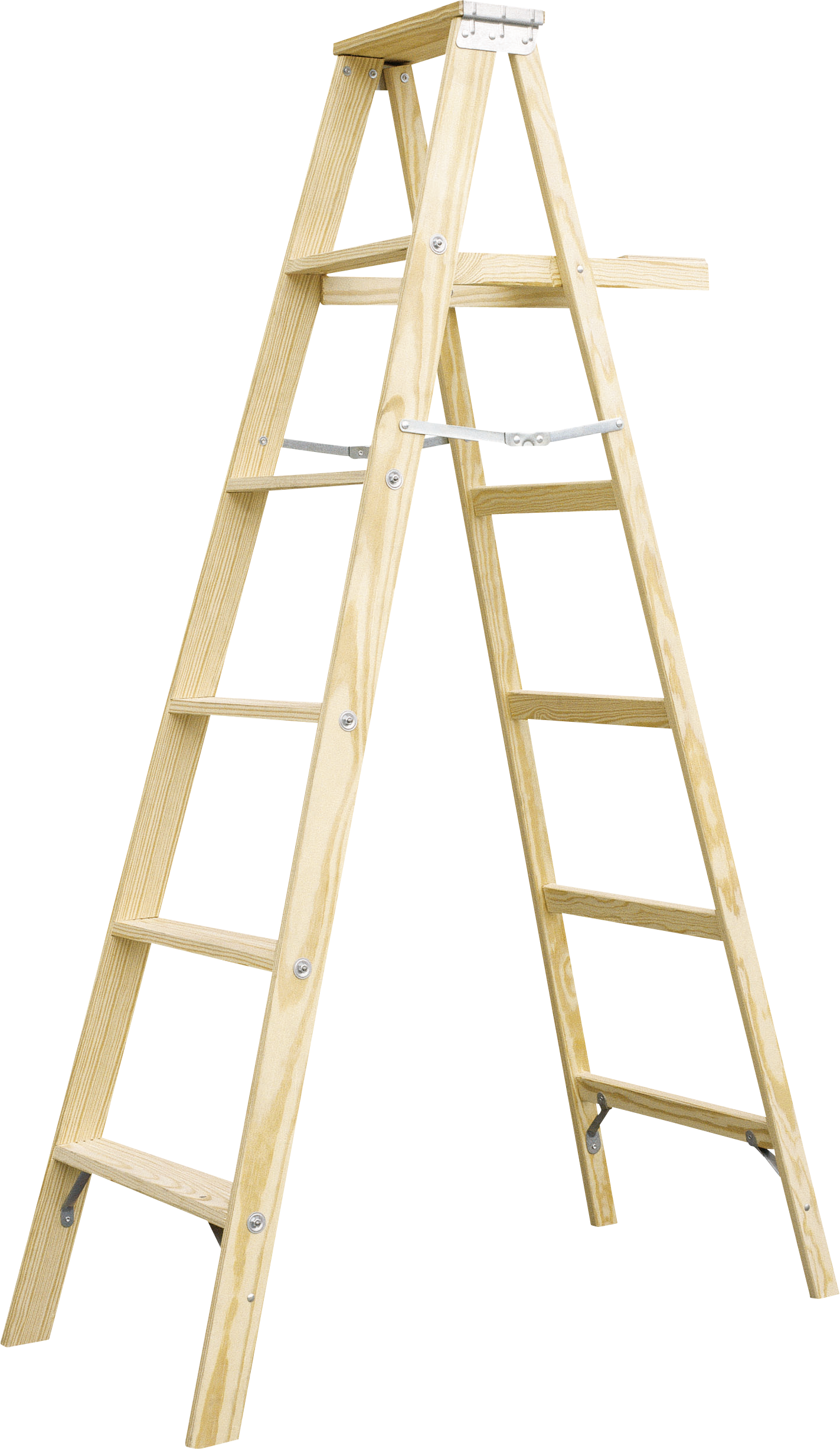 Ladder Png - Ladder Png Wood Clipart (1423x2453), Png Download