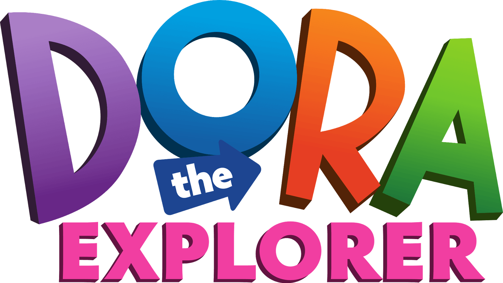 Dora The Explorer Ry Wallpaper - Dora The Explorer Logo Clipart (1600x902), Png Download