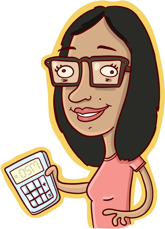 Mandy Is A Whiz With Our Accounts And Loves To Keep - Cartoon Clipart (631x850), Png Download