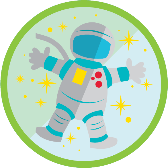 Lil' Astronaut Clipart (620x620), Png Download