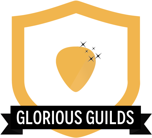 Golden Pick Glorious Guilds Clipart (600x600), Png Download
