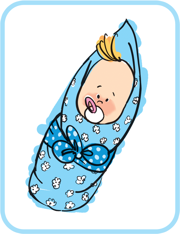 Baby Retro Clip Art - Png Download (832x1044), Png Download