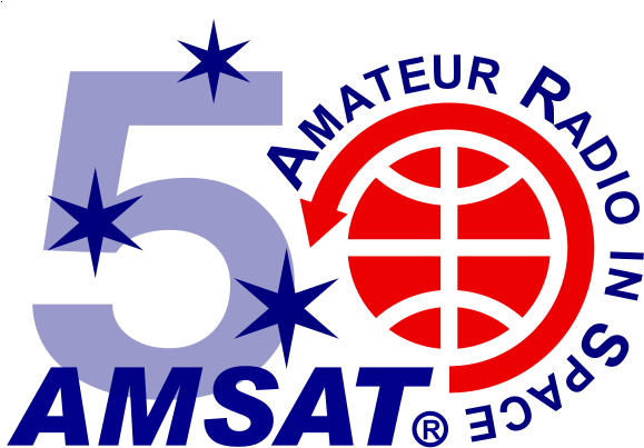 50 Years Of Amateur Radio Satellites In Space - Amsat Clipart (672x465), Png Download