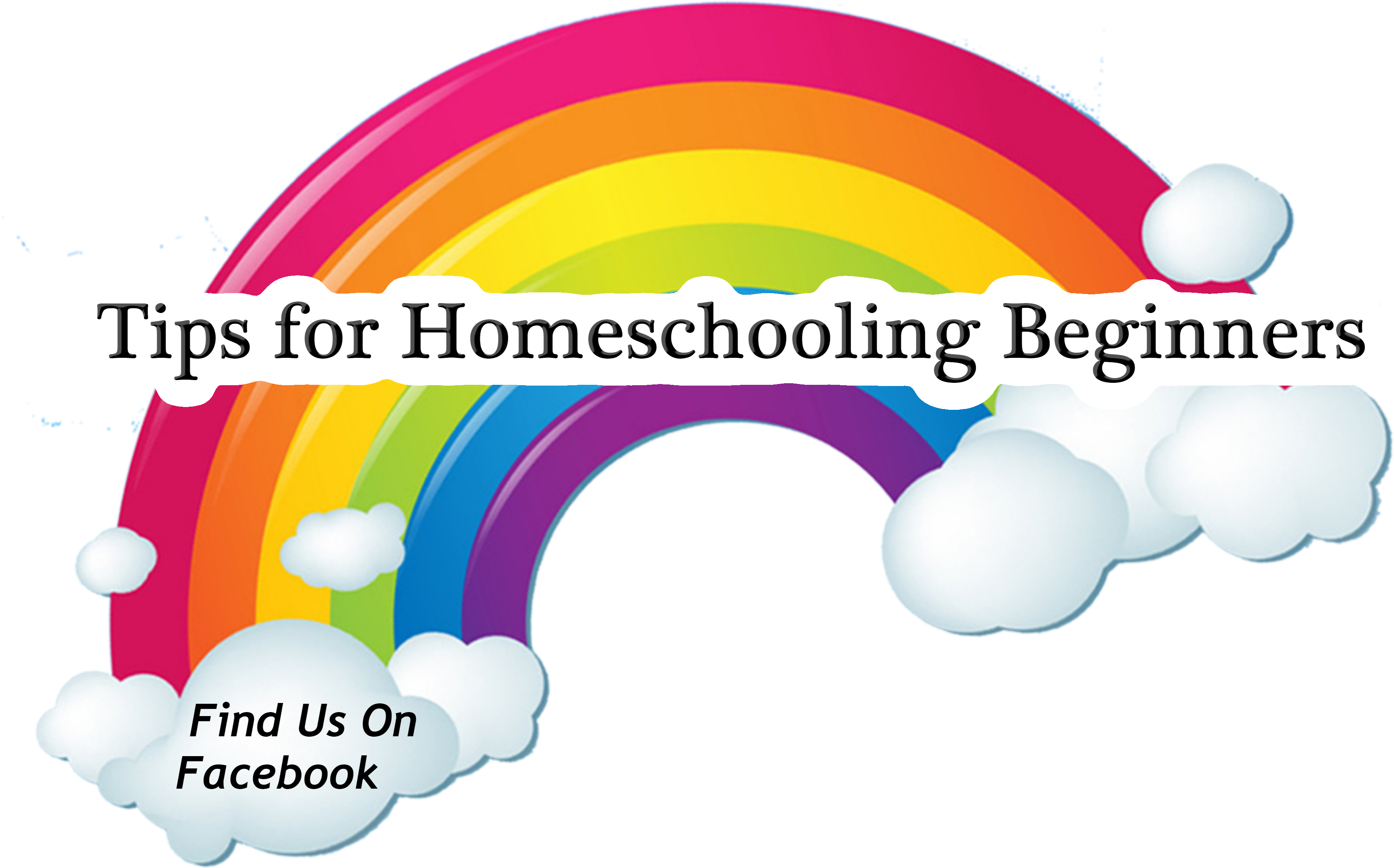 Rainbow And Clouds Png Clipart (4000x2250), Png Download