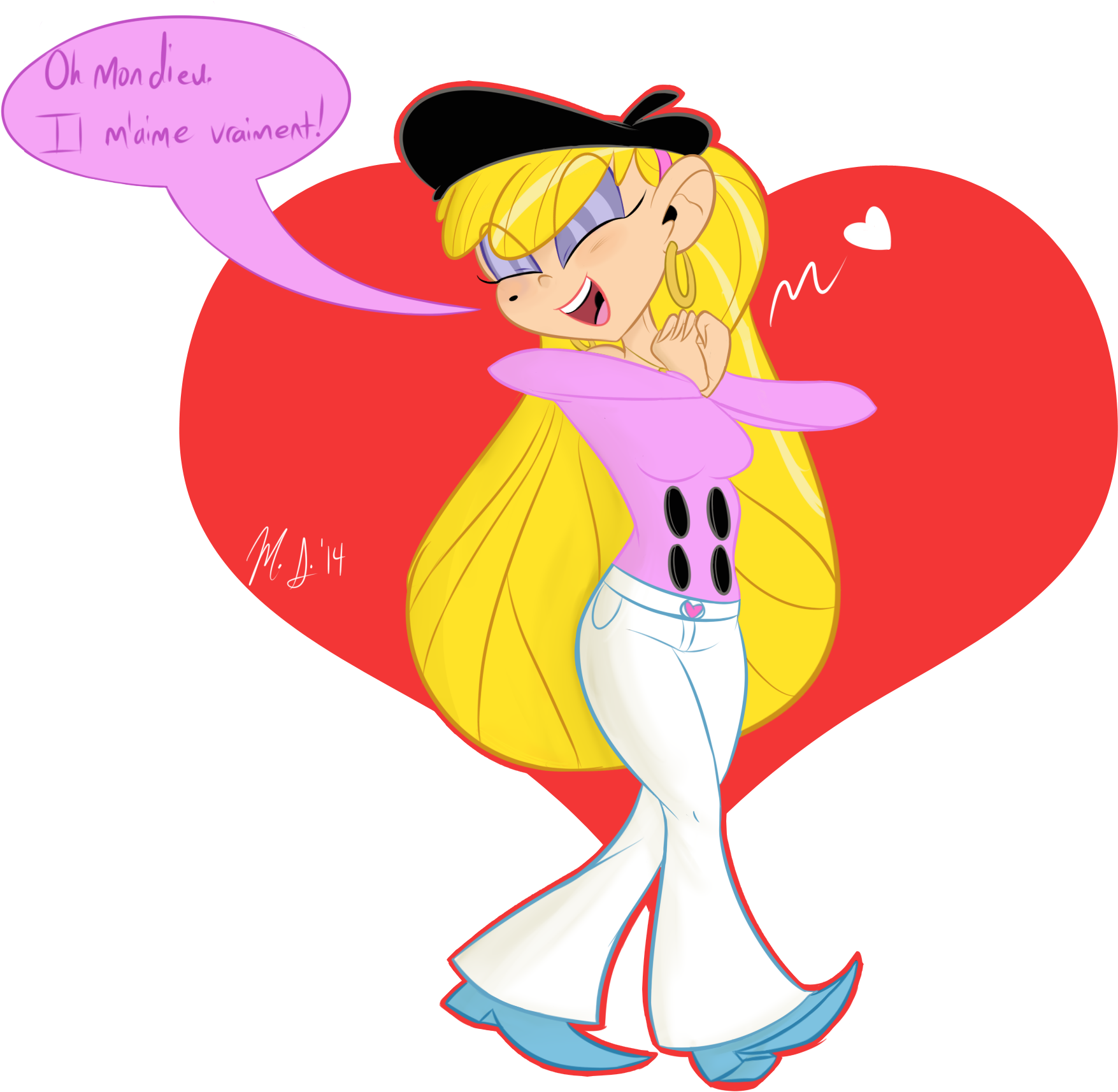 A Drawing That I Finally Finished During A Stream Of - Cartoon Clipart (1809x1820), Png Download