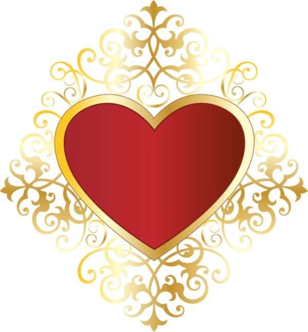 Tubes Coeurs - جمعة مباركة Clipart (600x648), Png Download